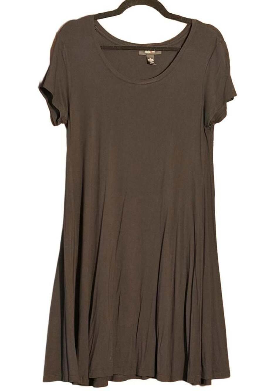 Style & Co. Women's Black Knit Top Size Medium Rayon Blend